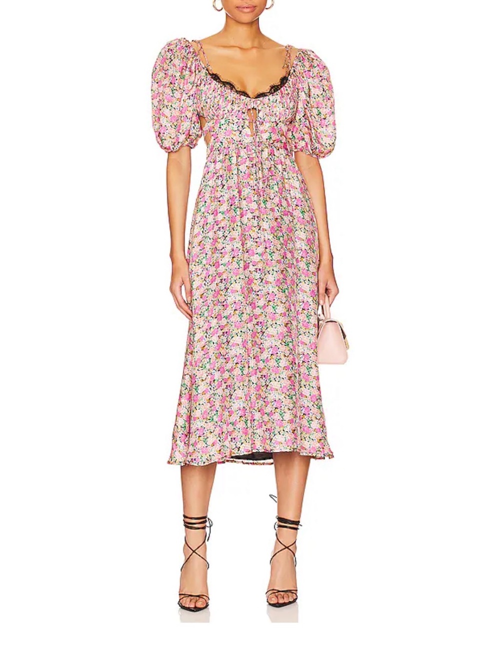 For Love & Lemons Isadora Midi Dress - Size 2x